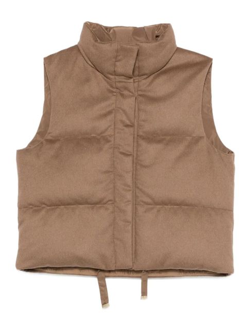 Max Mara Dionisio gilet - Neutrals