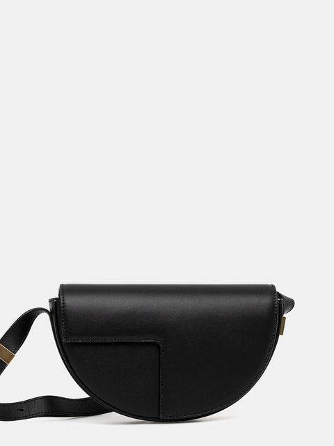 Patou torebka skórzana kolor czarny BA0205000 - zdjęcie produktu nr 1