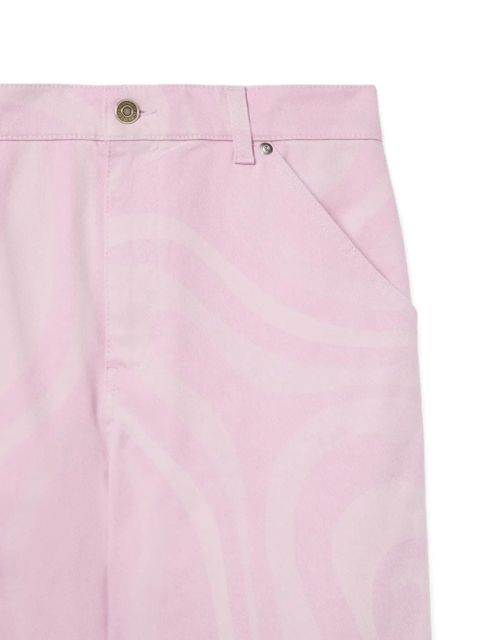 PUCCI Marmo-print trousers - Pink - zdjęcie produktu nr 2