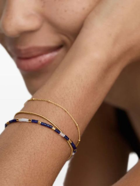 Monica Vinader Delphi Multi Gemstone bracelet - Blue