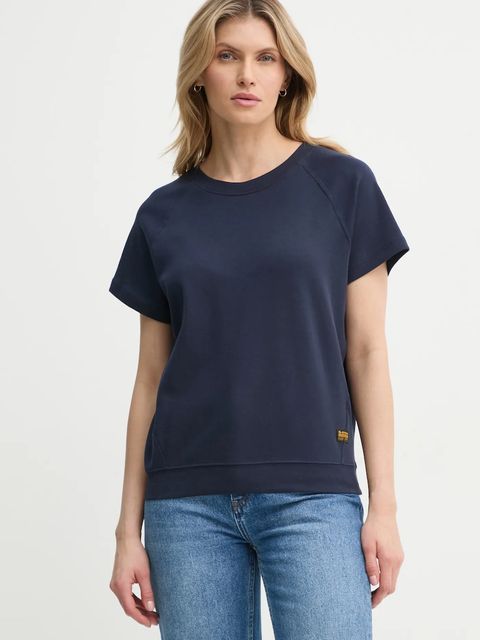 G-Star t-shirt bawełniany damski kolor granatowy - zdjęcie produktu nr 1