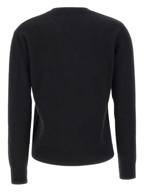 MC2 Saint Barth embroidered crew neck knitted top - Black - zdjęcie produktu nr 2