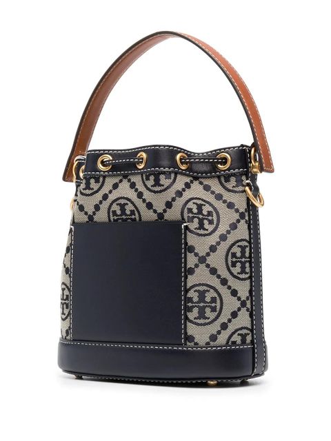 Tory Burch T Monogram bucket bag - Neutrals