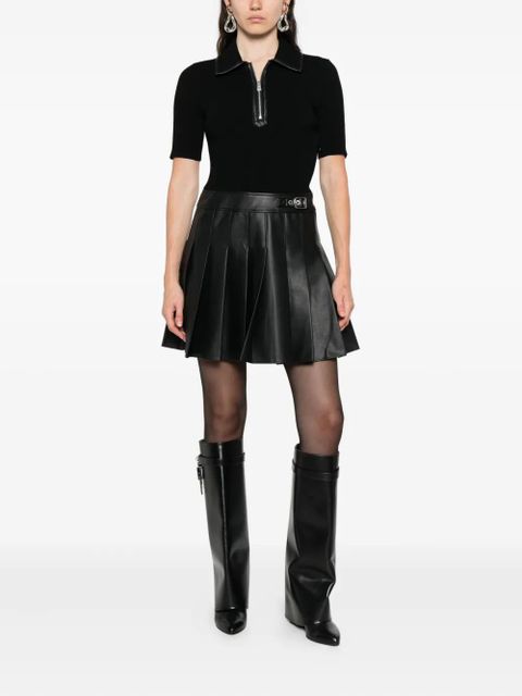 Simkhai Linnie pleated mini dress - Black - zdjęcie produktu nr 2