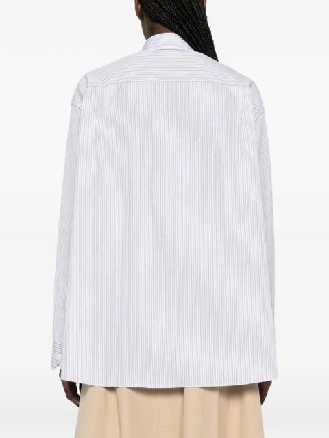Prada striped buttoned shirt - White - zdjęcie produktu nr 2