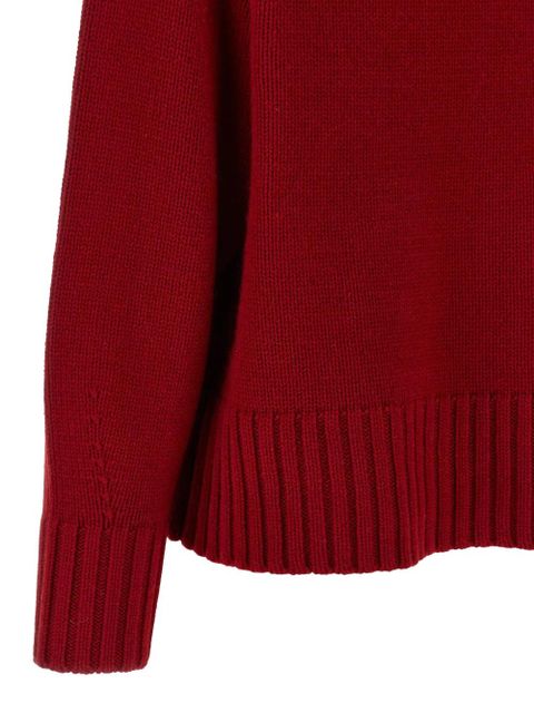 Guest In Residence Cozy turtleneck ribbed sweater - Red