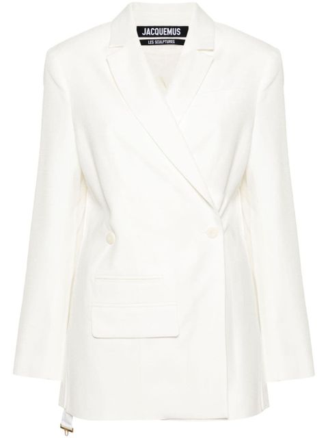 Jacquemus La Veste Tibau blazer - White - zdjęcie produktu nr 1
