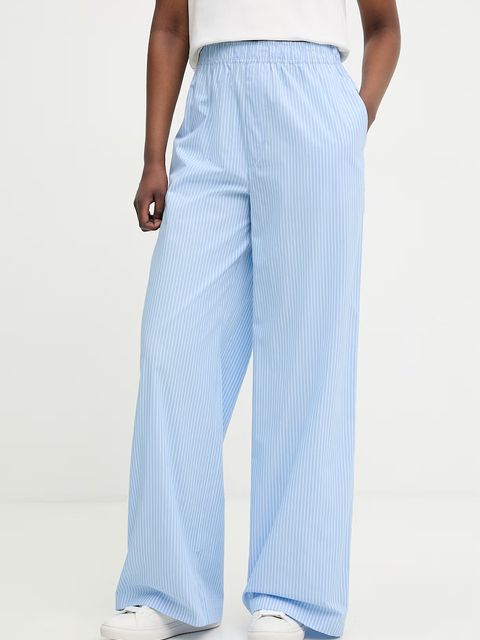 HUGO Blue spodnie damskie bawełniane - zdjęcie produktu nr 1