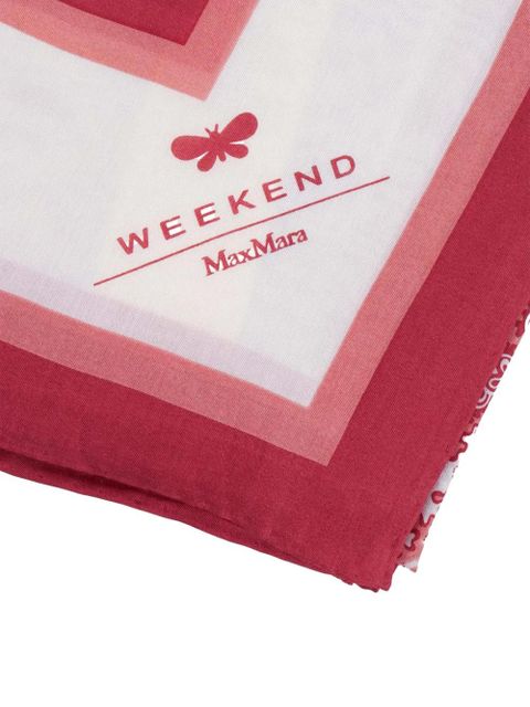 Weekend Max Mara paisley-print scarf - Pink - zdjęcie produktu nr 2