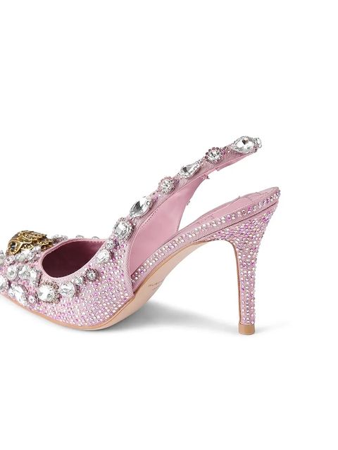 Kurt Geiger London szpilki Belgravia C High Sling kolor różowy 5385853609