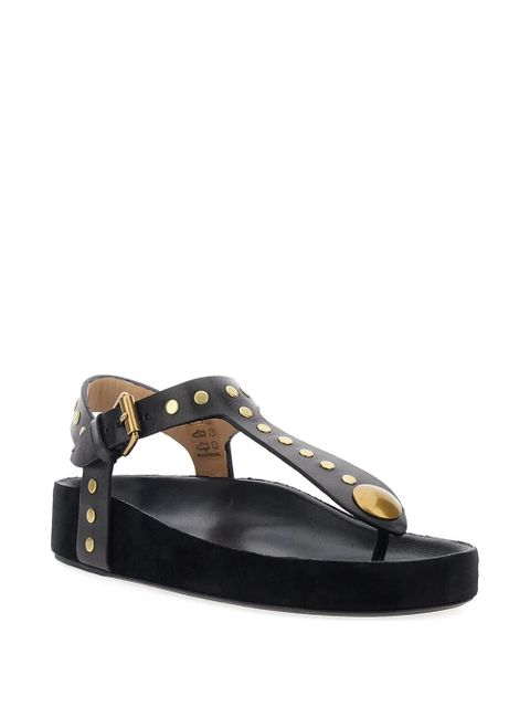 ISABEL MARANT stud-embellishment sandals - Black - zdjęcie produktu nr 2