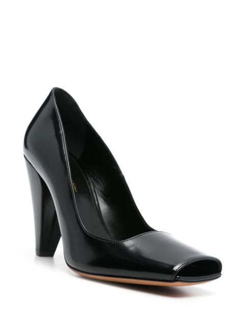 KHAITE 95mm patent pumps - Black - zdjęcie produktu nr 2
