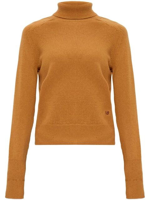 Victoria Beckham roll-neck wool jumper - Brown - zdjęcie produktu nr 1