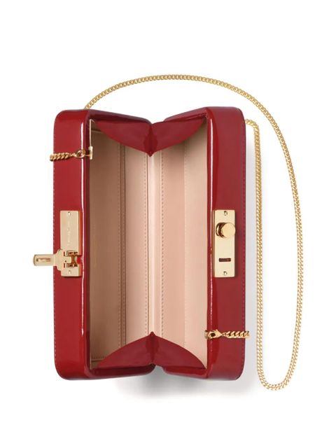 Gianvito Rossi Vali clutch bag - Red