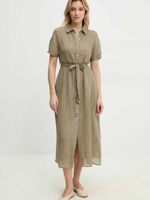 Answear.LAB sukienka lniana - zdjęcie produktu nr 1