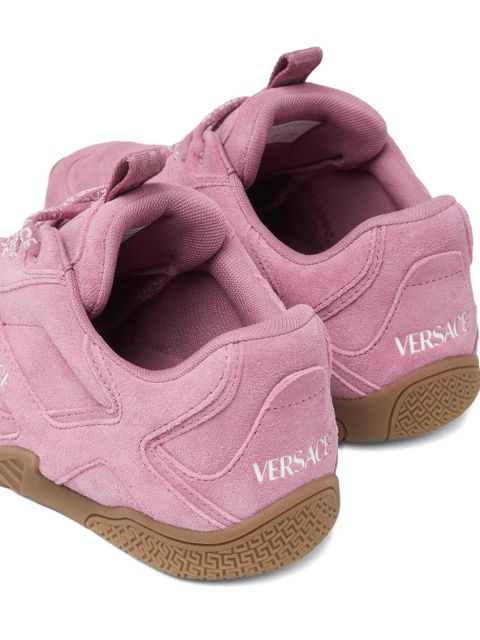 Versace Galaxia suede lace-up trainers - Pink - zdjęcie produktu nr 2
