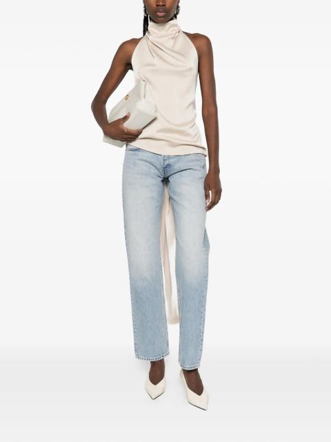 Aya Muse straigh-leg jeans - Blue - zdjęcie produktu nr 2