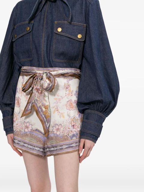 ZIMMERMANN Luna short - Blue