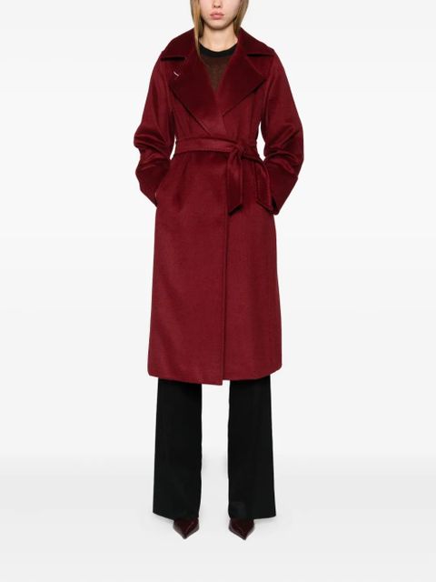 Max Mara notched-lapel coat - Red - zdjęcie produktu nr 2
