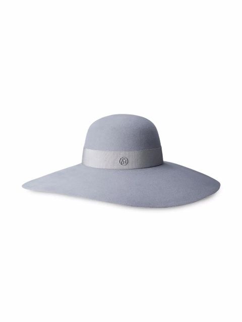 Maison Michel Blanche fur felt hat - Grey - zdjęcie produktu nr 1