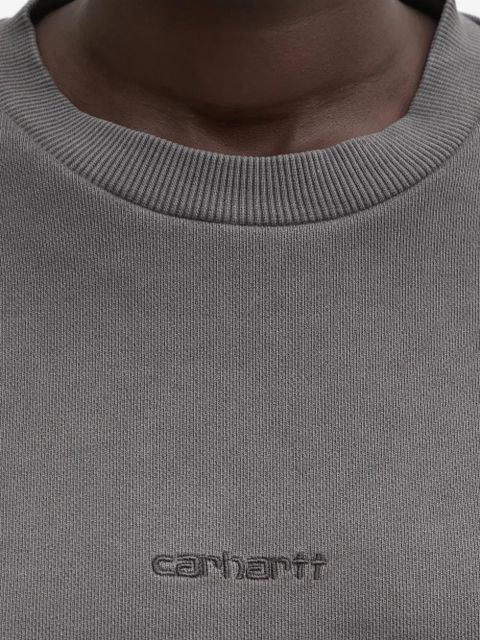 Carhartt WIP W Benton logo-detail sweatshirt - Grey