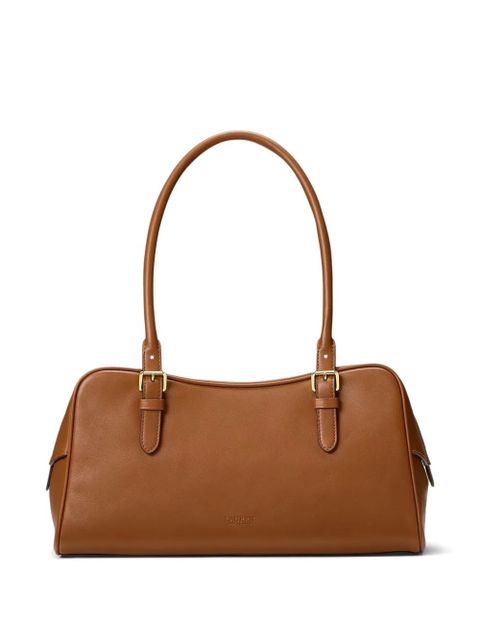 Lauren Ralph Lauren buckle logo charm tote bag - Brown - zdjęcie produktu nr 2