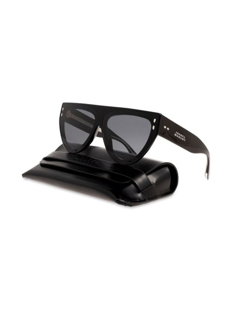 Isabel Marant Eyewear oversize-frame sunglasses - Black