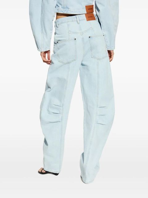 ROTATE BIRGER CHRISTENSEN wide-leg cargo jeans - Blue