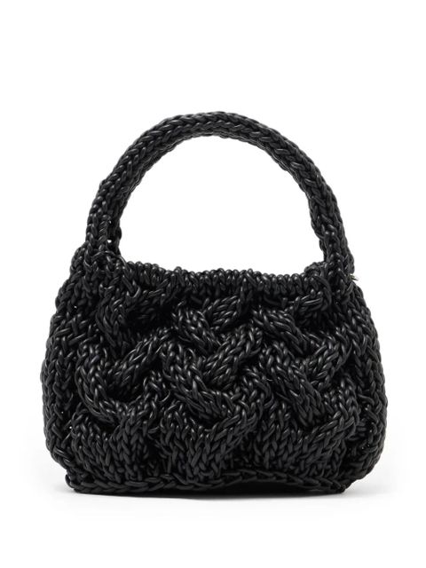 JW Anderson small Cable Knit bag - Black