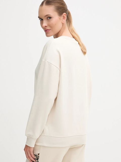 Puma bluza damska kolor beżowy gładka 685400