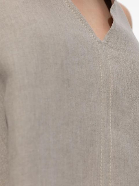 Max Mara Simeone dress - Neutrals