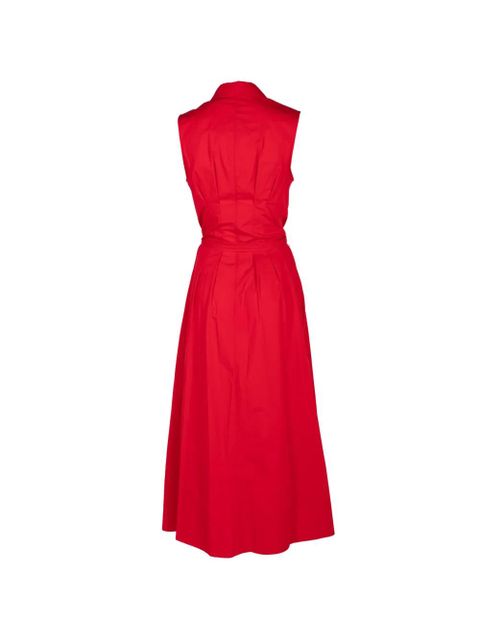 Simkhai Genny sleeveless belted maxi dress - Red - zdjęcie produktu nr 2