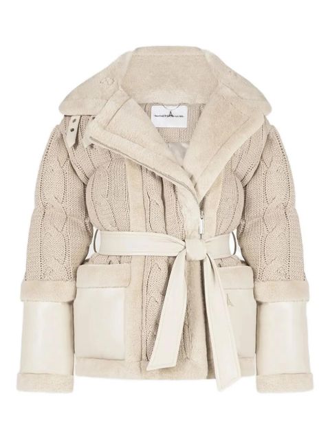 Manière De Voir Tara belted jacket - Neutrals - zdjęcie produktu nr 1