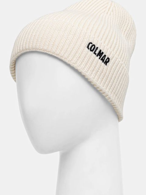 Colmar czapka wełniana kolor beżowy 5005.6ZU