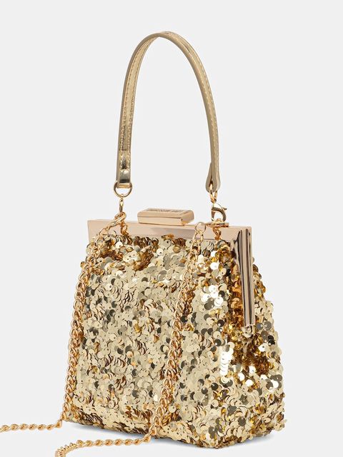 Love Moschino torebka kolor złoty JC4146PP0NKK190B