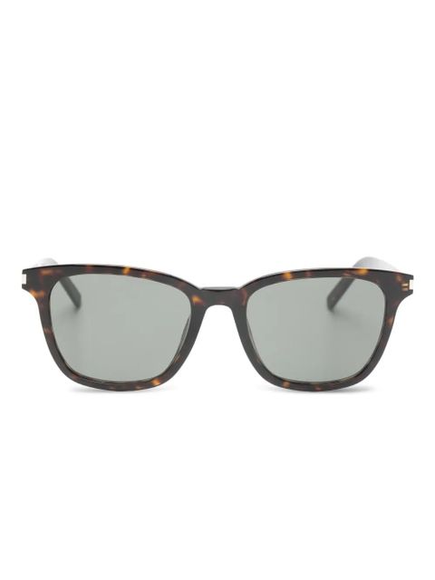 Saint Laurent Eyewear square-frame sunglasses - Brown - zdjęcie produktu nr 1
