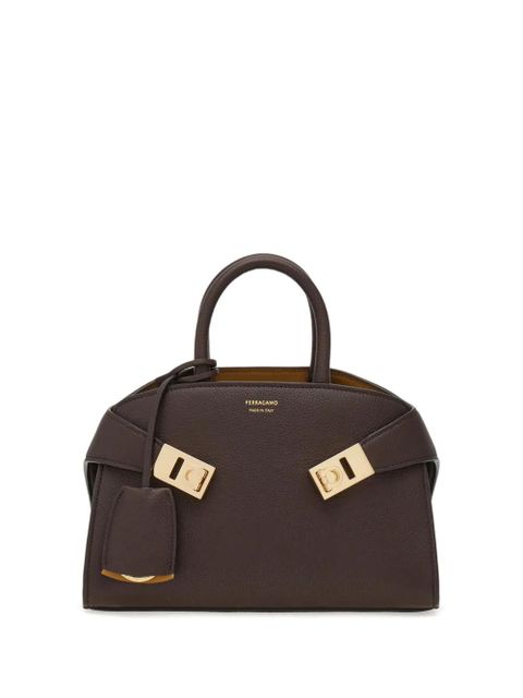 Ferragamo small Hug tote bag - Brown - zdjęcie produktu nr 1