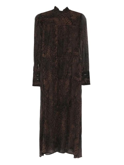 Ba&Sh Sahara midi dress - Brown - zdjęcie produktu nr 2