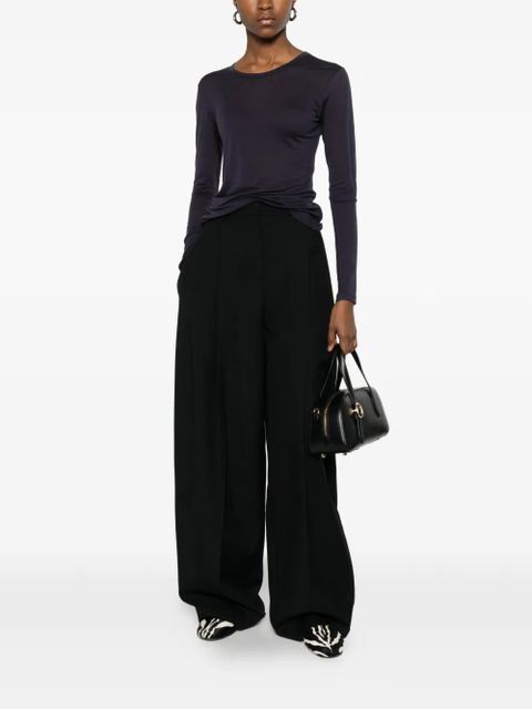 ANINE BING Sylvie long-sleeve T-shirt - Blue - zdjęcie produktu nr 2