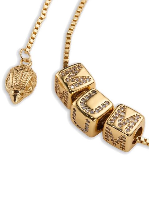 Kurt Geiger London naszyjnik damski metalowy z cyrkonią - zdjęcie produktu nr 1