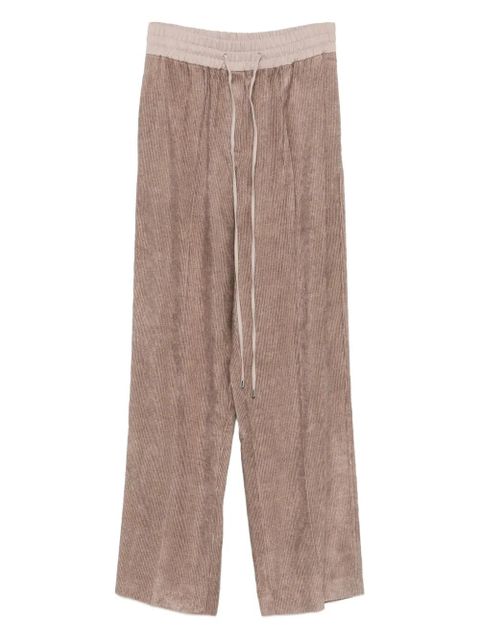 Alysi corduroy track pants - Brown - zdjęcie produktu nr 1
