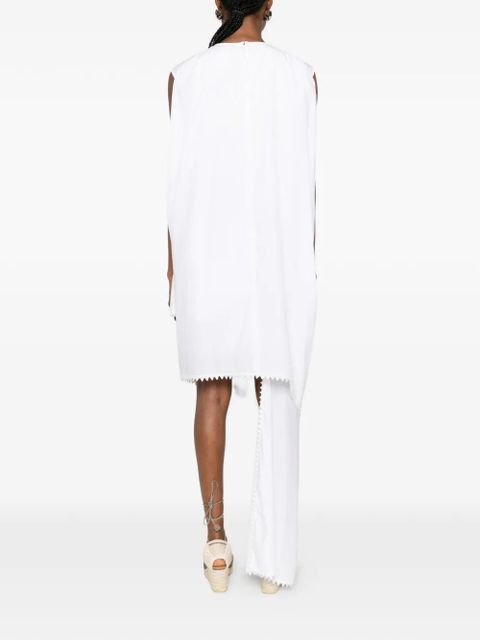 Jacquemus Traversin layered mini dress - White