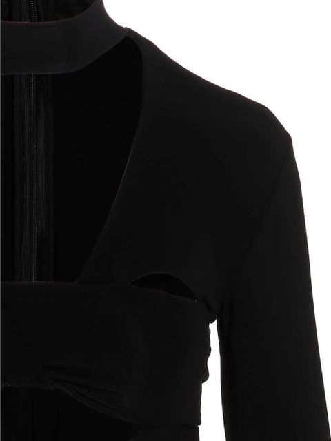 AMBUSH long-sleeve bodysuit - Black