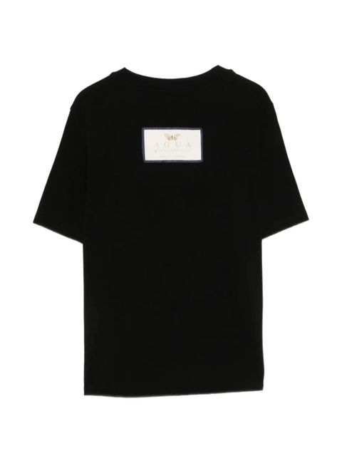 Agua By Agua Bendita Sama Uchuva embroidered T-shirt - Black - zdjęcie produktu nr 2