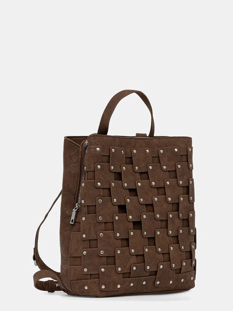Desigual plecak NEW PATCH 1 CHOC - zdjęcie produktu nr 1