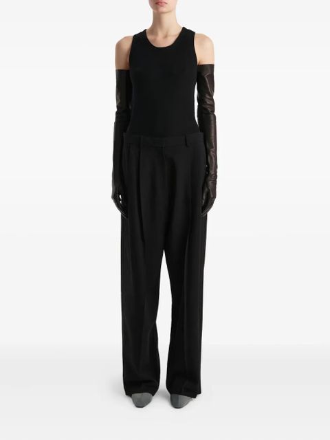 KHAITE sleeveless top - Black