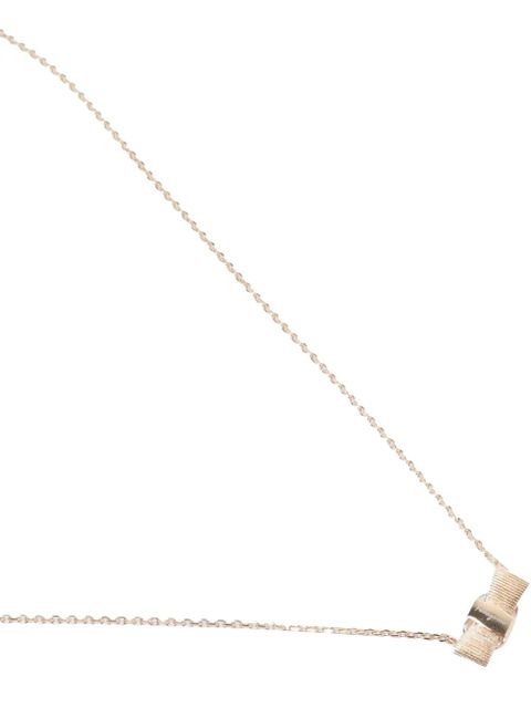 Ferragamo Vara bow-pendant necklace - Gold - zdjęcie produktu nr 2