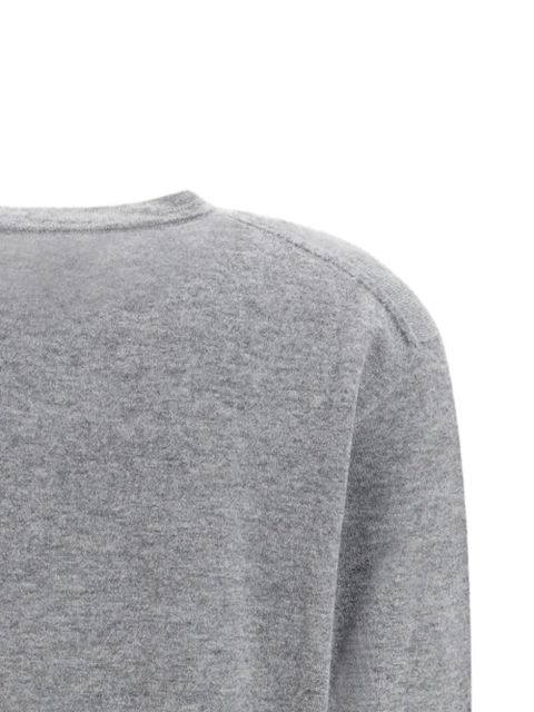 The Row Nian V-neck top - Grey