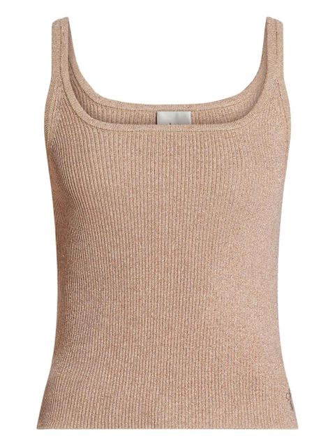 Aje embroidered-logo tank top - Pink - zdjęcie produktu nr 1