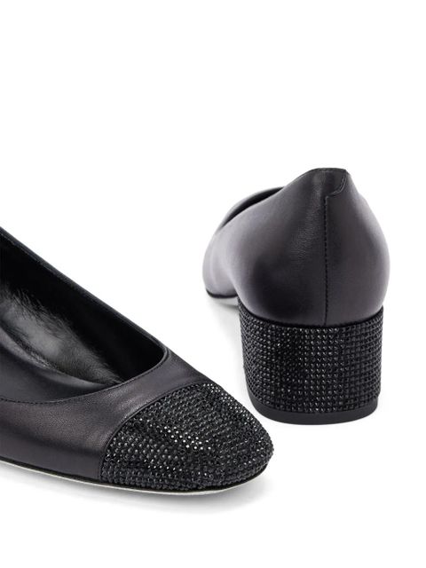 René Caovilla Kristen pumps - Black